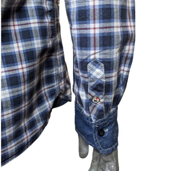 Buffalo David Bitton Button Down Long Sleeve Shirt - Picture 5 of 10